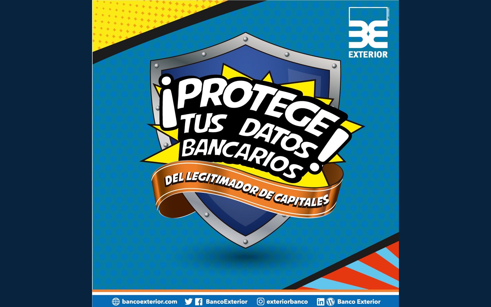 Protege tus datos bancarios — campaña digital