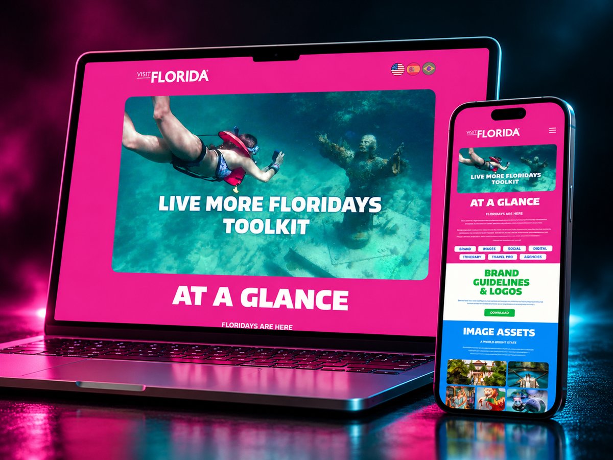 Visit Florida — branding toolkit