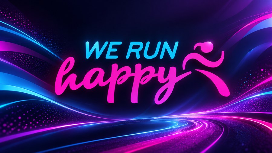 We Run Happy — diseño de indumentaria deportiva