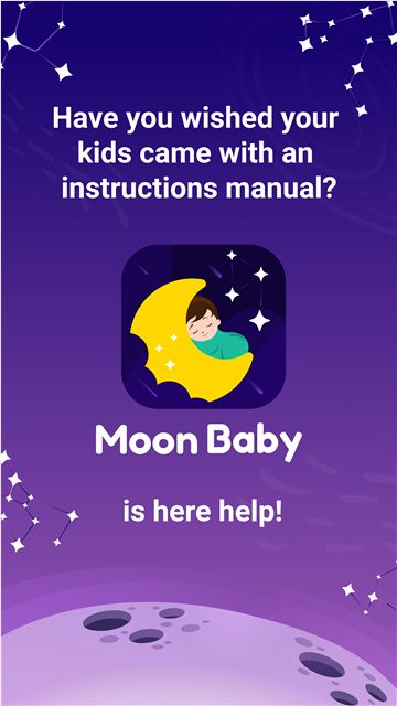 Presentación de Moon Baby para Google Play 1