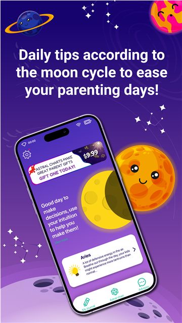 Presentación de Moon Baby para Google Play 2