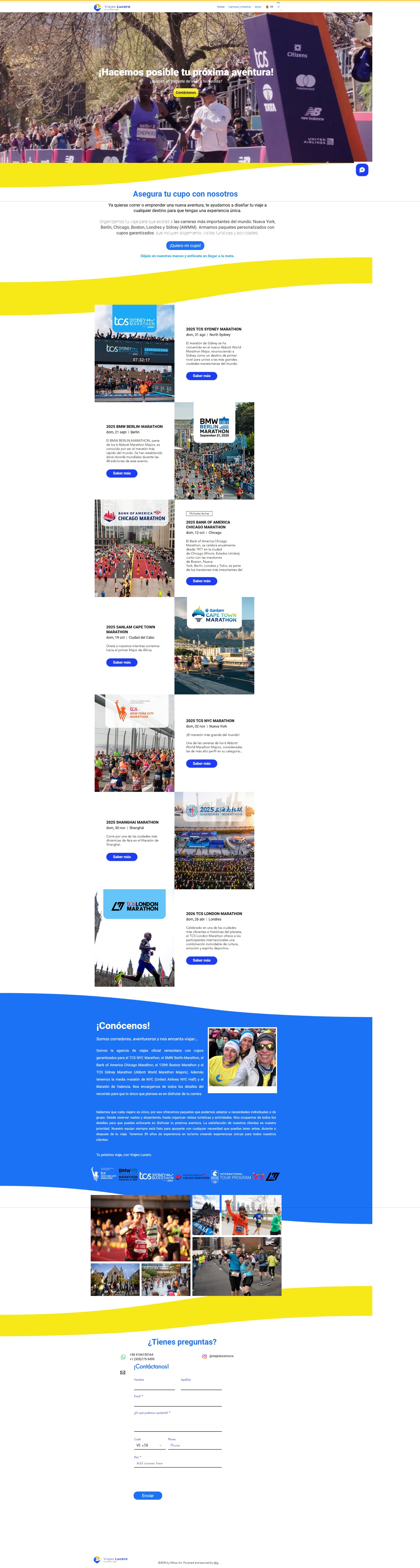 Viajes Lucero — branding & web